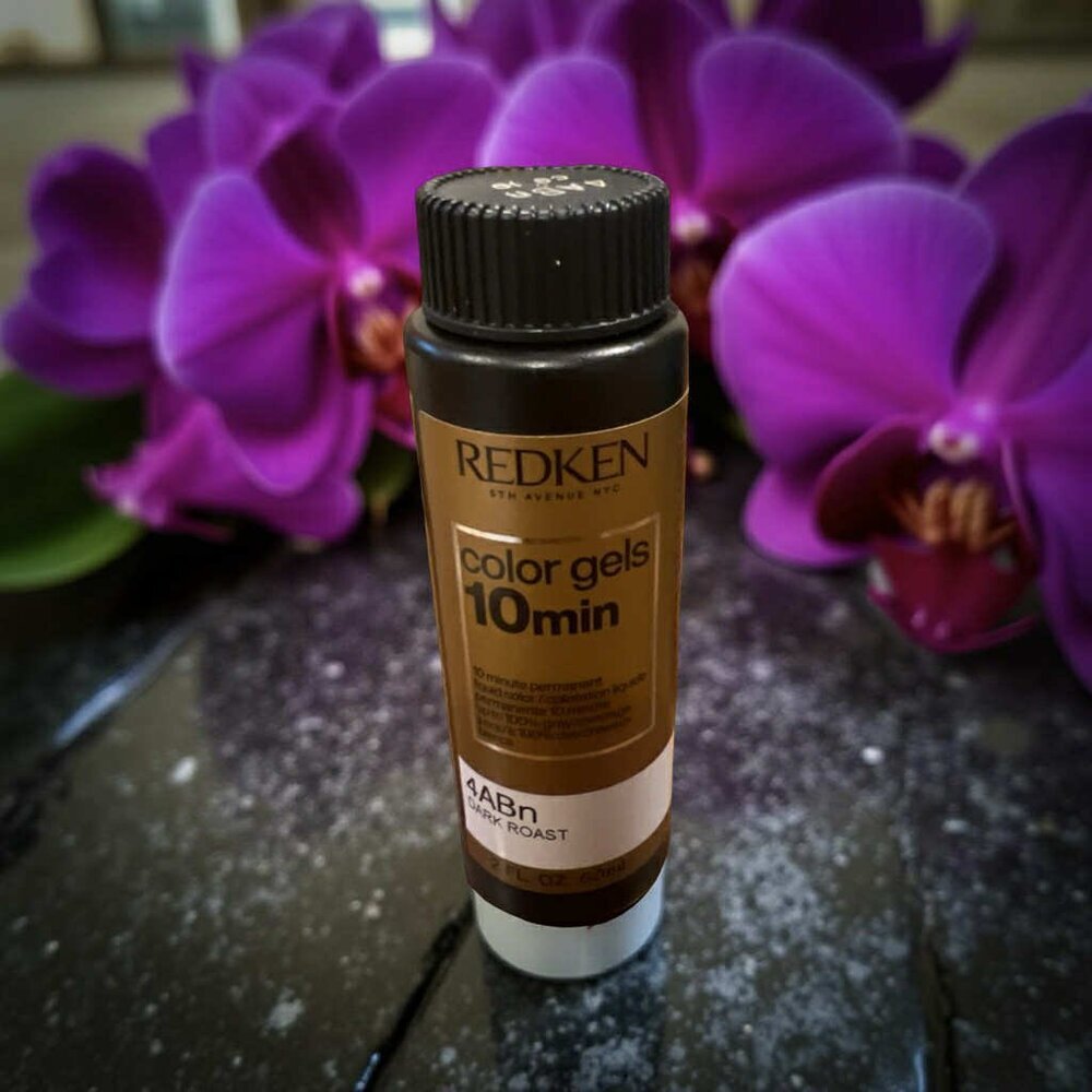 Redken Gels Lacquers 2 oz 4ABn Dark Roast 10 mins